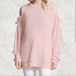 Vintage F21 Cold Shoulder Top